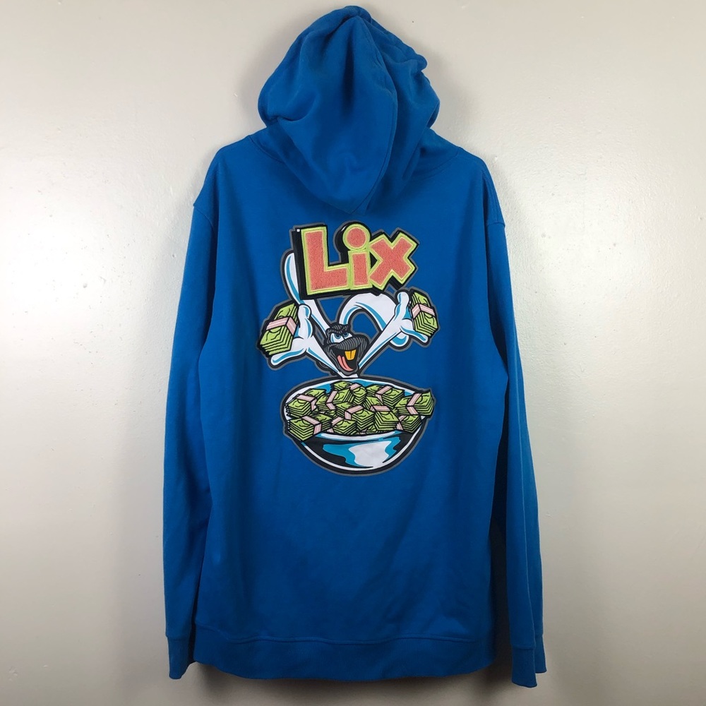 Civilized Sold Out βLixβ Embroidered Hoodie - Picture 1 of 7